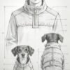 Luxury Pet Outfit Design Sketches - Personalized Concepts (Manufacturing Excluded)