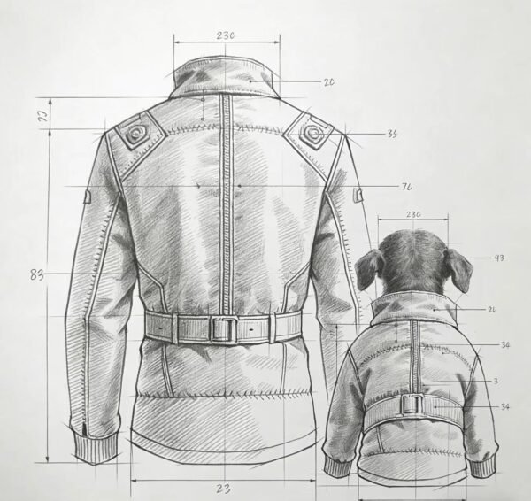 Luxury Pet Outfit Design Sketches - Personalized Concepts (Manufacturing Excluded)