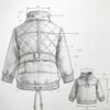 Luxury Pet Outfit Design Sketches - Personalized Concepts (Manufacturing Excluded)