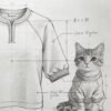 Luxury Pet Outfit Design Sketches - Personalized Concepts (Manufacturing Excluded)