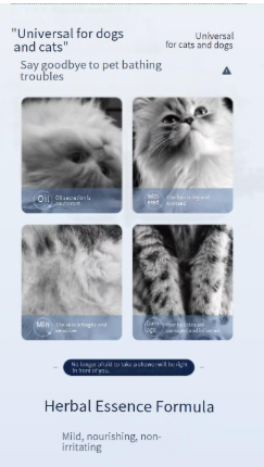 Natural Pet Shampoo for Dogs and Cats – Deep Clean & Long Lasting Scent