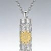 Sunflower Commemorative Necklace