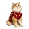 European Style Knitted Pet Sweater – Cozy Winter Clothing for Cats and Small Dogs
