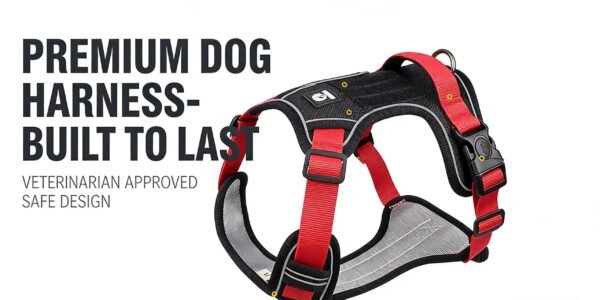 No-Pull Tactical Dog Harness with Leash