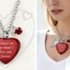 Forever in My Heart Cremation Necklace – Commemorative Jewelry