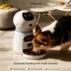 Smart Automatic Pet Feeder for Cats & Dogs – Timed Portion Control with Voice Recording